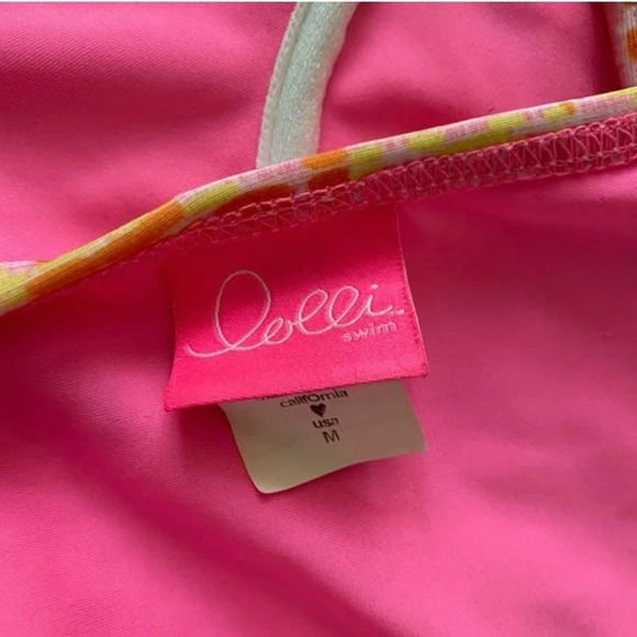 Lolli Swim Carnival Bikini Top. Underwire, Long Line Bralette. Balconette - Picture 5 of 7